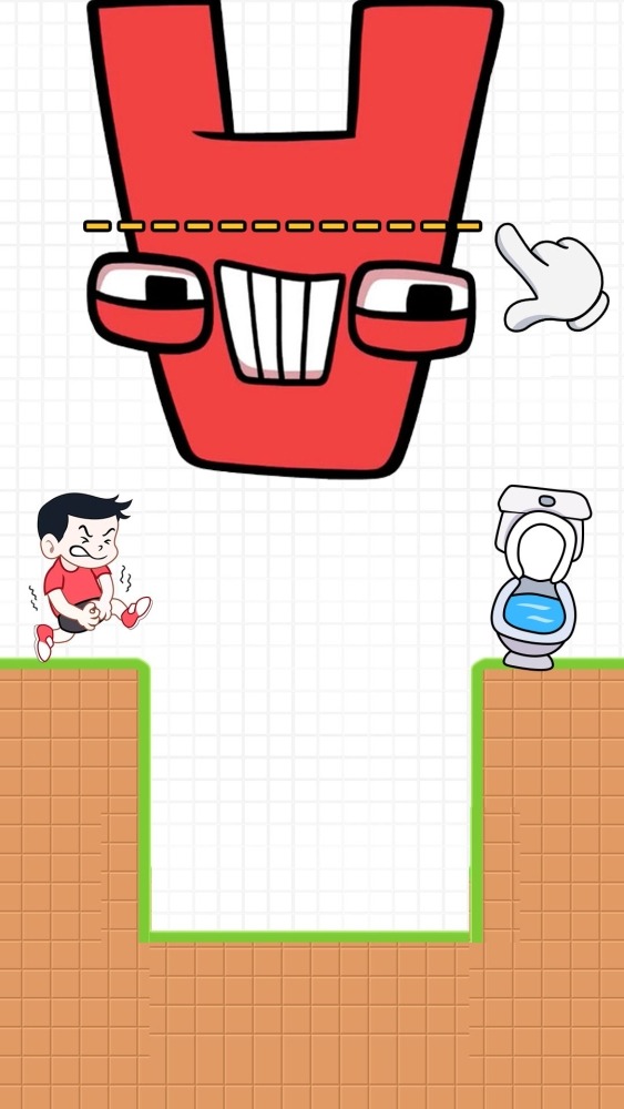 Toilet Run: Bridge Slice Android Game Image 1