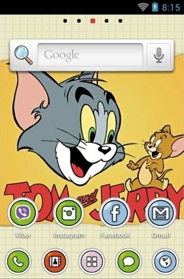 Tom And Jerry Go Launcher Android Theme Image 2