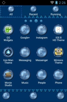 Moonlight Go Launcher Android Theme Image 3