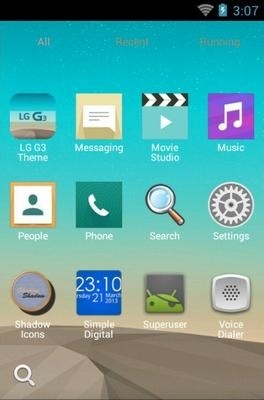 LG G3 Go Launcher Android Theme Image 3