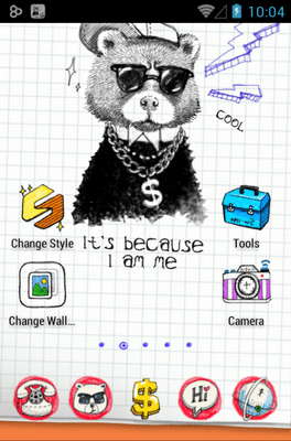 Doodle Go Launcher Android Theme Image 1