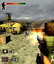 Heroes Of War: Sandstorm 3D Java Game Image 2
