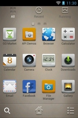 Scale Go Launcher Android Theme Image 3