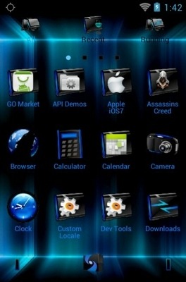 Azenis Go Launcher Android Theme Image 3