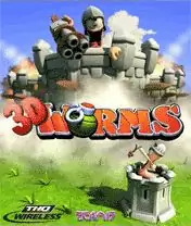 Worms Forts 3D Java Game Image 1