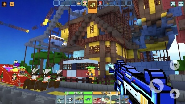 Cops N Robbers:Pixel Craft Gun Android Game Image 2