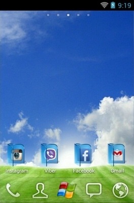 Rujak Go Launcher Android Theme Image 2