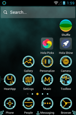 Circuit Hola Launcher Android Theme Image 2