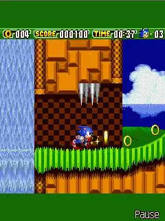Sonic The Hedgehog 2 Dash Java Game Image 2