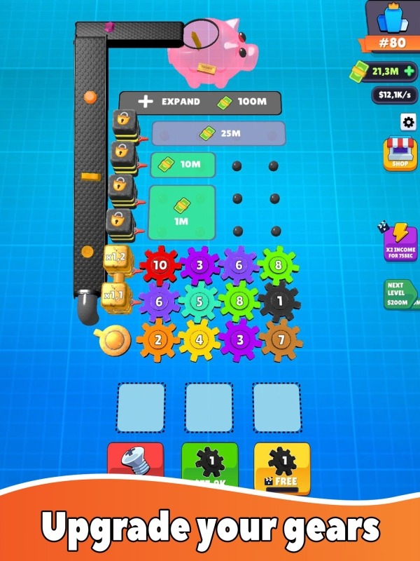 Gear Clicker Android Game Image 1