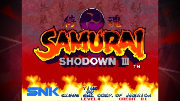 SAMURAI SHODOWN III ACA NEOGEO Android Game Image 1