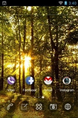 Scenery CLauncher Android Theme Image 2