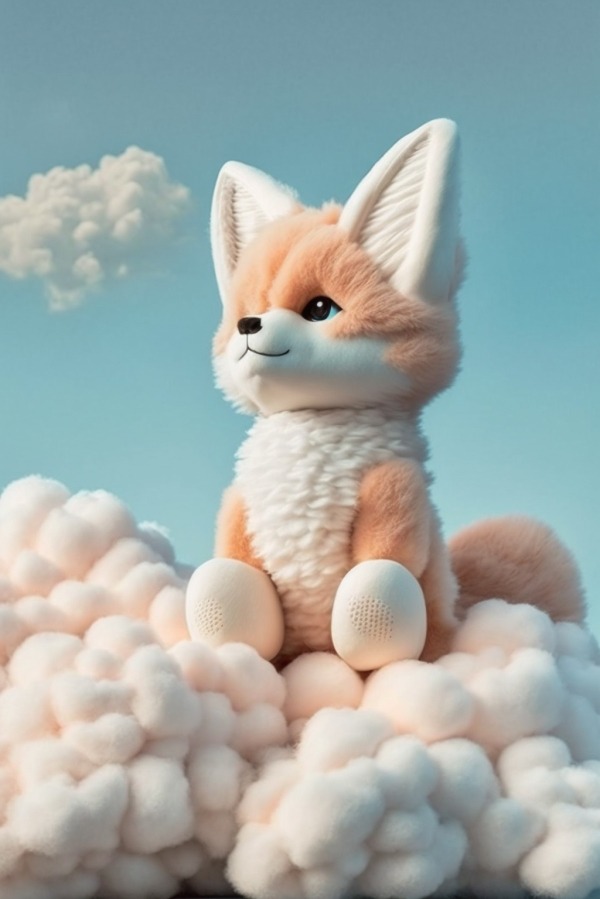 Cute Fox Mobile Phone Wallpaper Image 1