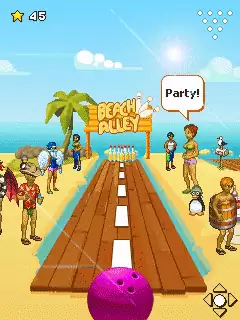 Party Island Bowling 2-in-1 Java Game Image 2