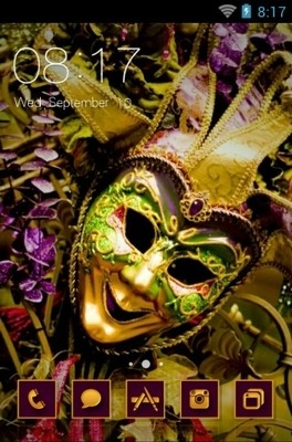 Rio Carnival CLauncher Android Theme Image 1