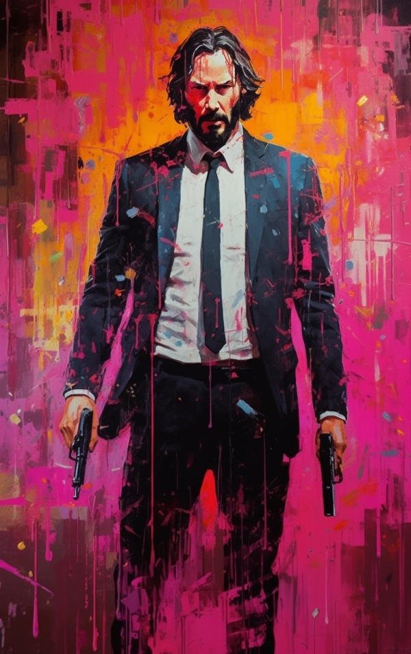 John Wick Mobile Phone Wallpaper Image 1