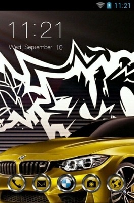 BMW CLauncher Android Theme Image 1