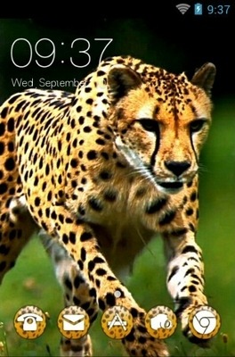 Cheetah CLauncher Android Theme Image 1