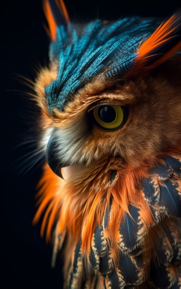 Owl Mobile Phone Wallpaper Image 1