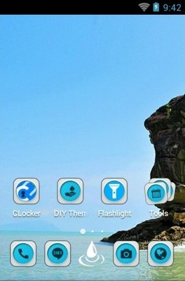 Bako Sea Stack CLauncher Android Theme Image 2
