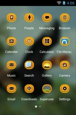 Hornbill CLauncher Android Theme Image 3