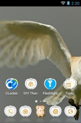 Barn Owl CLauncher Android Theme Image 2