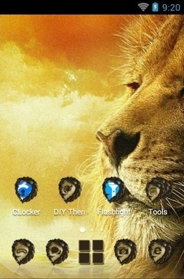 Lion CLauncher Android Theme Image 2