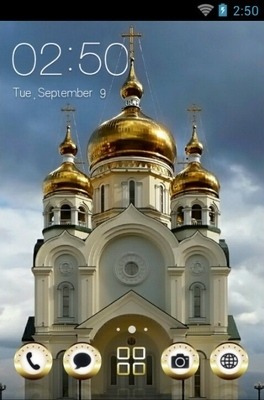 Khabarovsk Cathedral CLauncher Android Theme Image 1