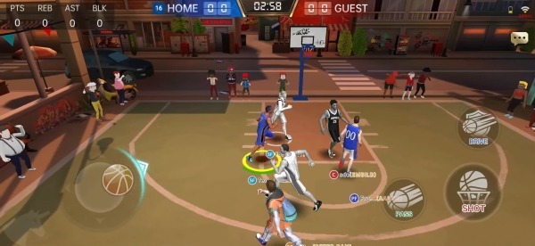 Basketball Grand Slam Android Game Image 1