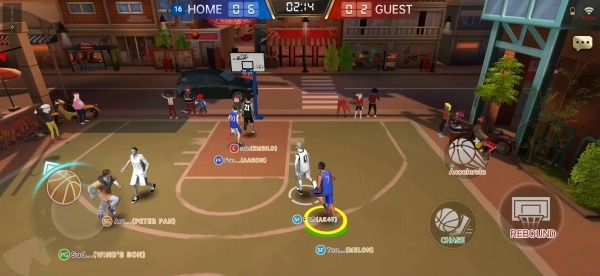 Basketball Grand Slam Android Game Image 2