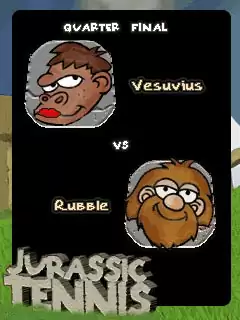 Jurassic Tennis Java Game Image 2