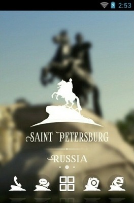 Saint Petersburg CLauncher Android Theme Image 1