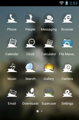 Saint Petersburg CLauncher Android Theme Image 3