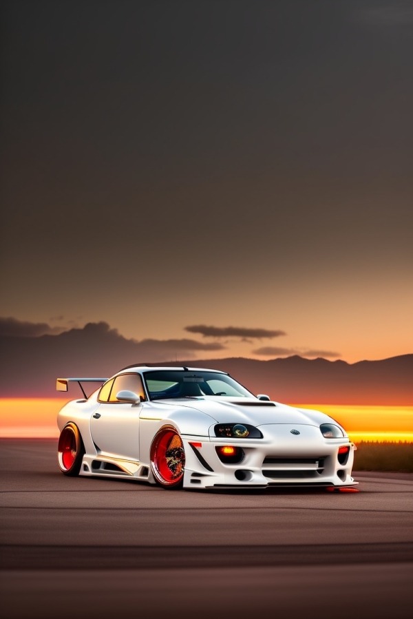 Toyota Supra Mobile Phone Wallpaper Image 1