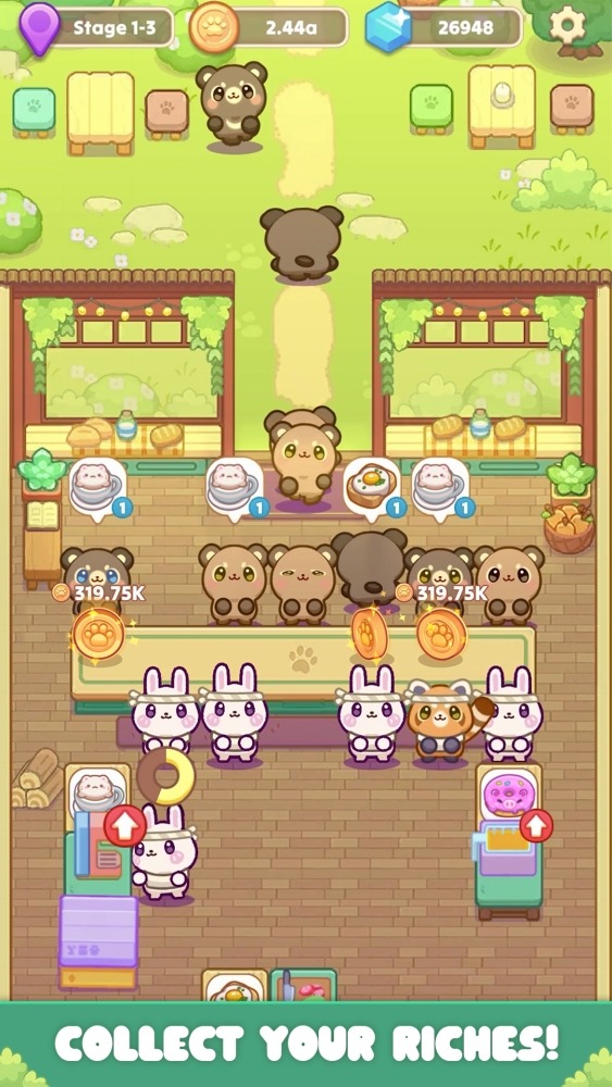 Cozy Cafe: Animal Restaurant Android Game Image 4