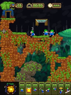 Lemmings Tribes Java Game Image 2