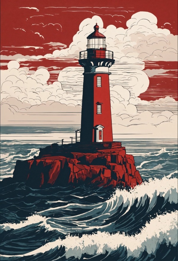 Lighthouse Mobile Phone Wallpaper Image 1