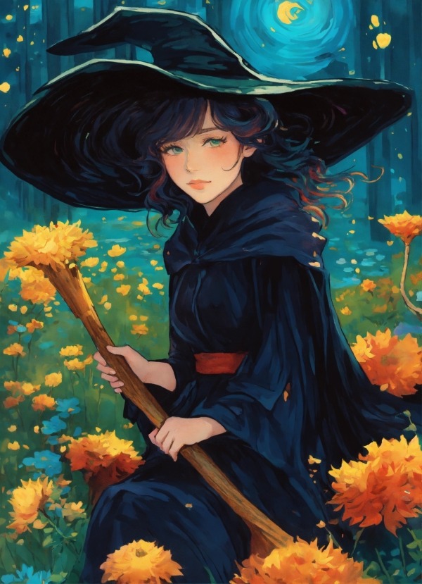 Witch Mobile Phone Wallpaper Image 1