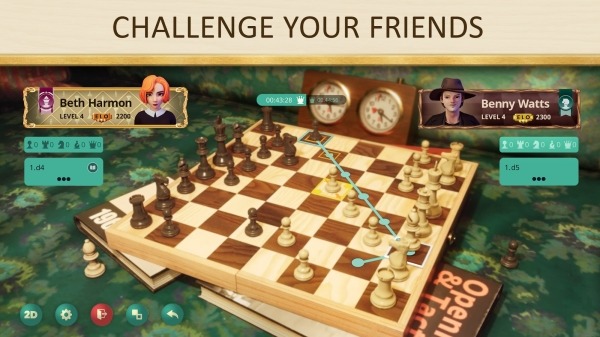 The Queen&#039;s Gambit Chess Android Game Image 5