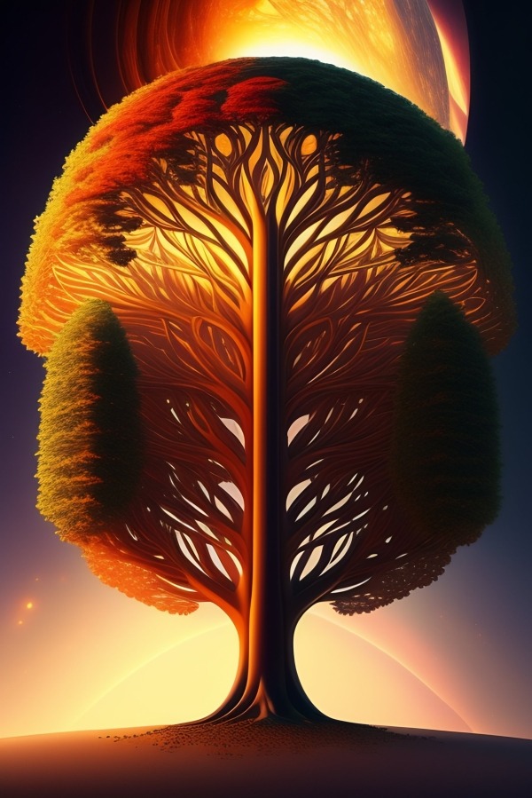 Tree Of Life Mobile Phone Wallpaper Image 1