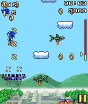 Sonic Jump Java Game Image 2