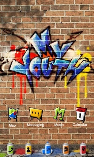 My Youth Go Launcher Android Theme Image 3