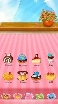 Dessert Go Launcher Android Theme Image 2