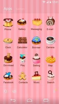 Dessert Go Launcher Android Theme Image 3