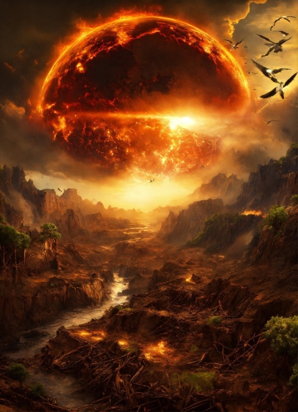 Apocalypse Mobile Phone Wallpaper Image 1