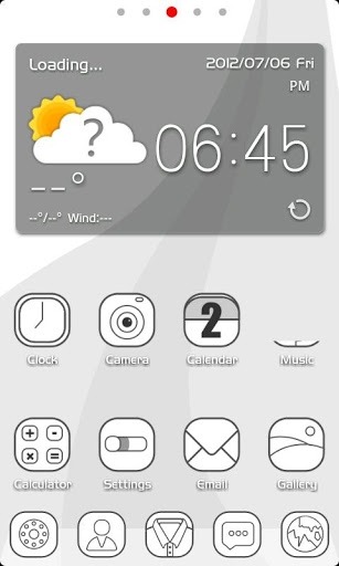 ZLINE Go Launcher Android Theme Image 1