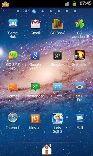 Mac Go Launcher Android Theme Image 2