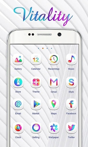 Vitality Go Launcher Android Theme Image 1
