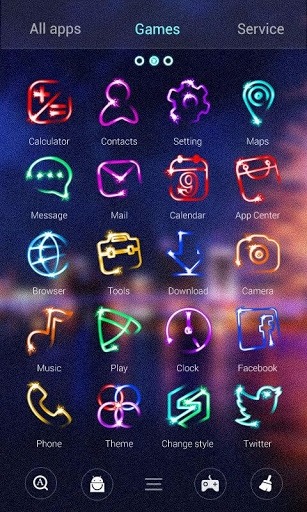 New Year Go Launcher Android Theme Image 3