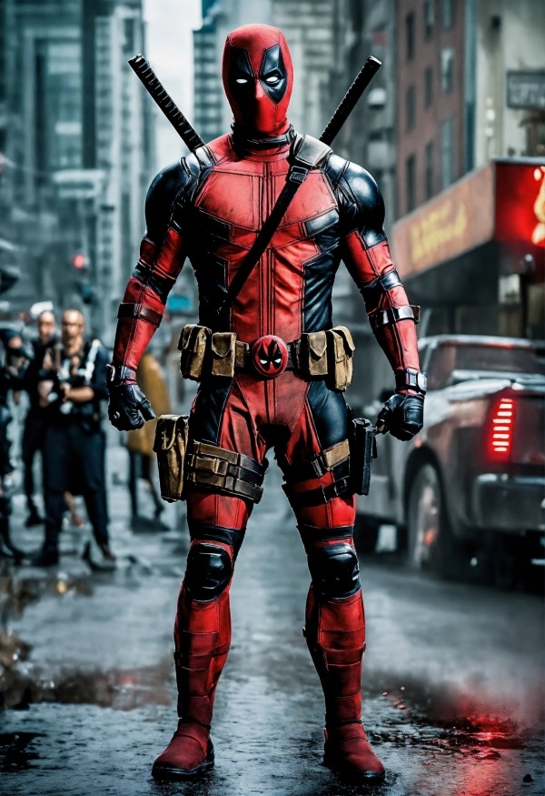 Deadpool Mobile Phone Wallpaper Image 1